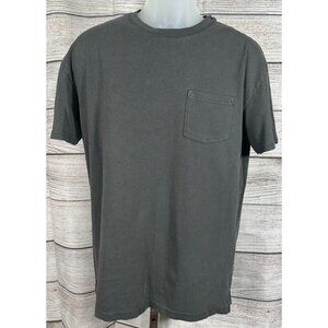 Goodfellow & Co Men’s Pocket T-Shirt Black Short Sleeve Casual Tee Size M